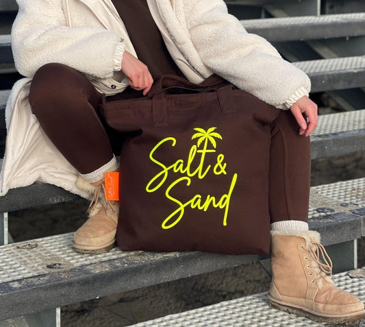 Canvas Shopper Tasche braun Salt & Sand