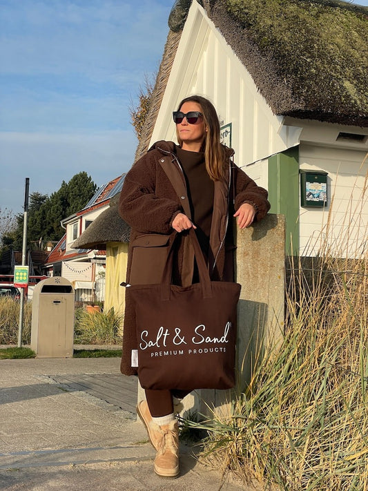 Canvas Shopper Tasche braun Salt & Sand