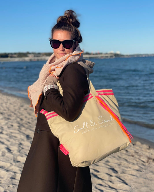 Canvas Shopper Tasche sand Salt & Sand