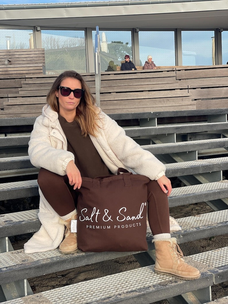 Canvas Shopper Tasche braun Salt & Sand