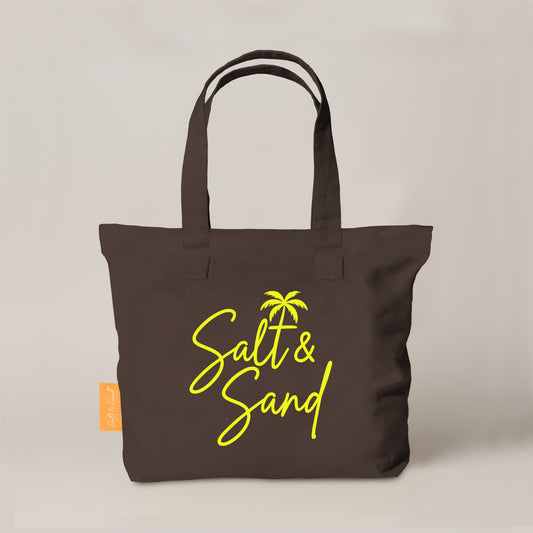 Canvas Shopper Tasche braun Salt & Sand