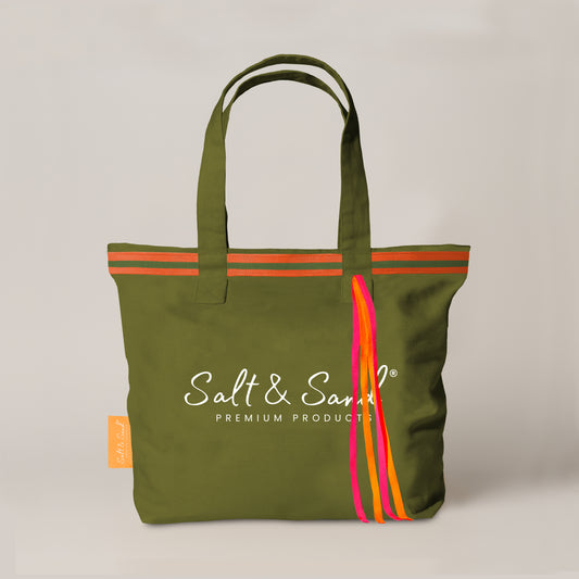 Canvas Shopper Tasche khaki Salt & Sand